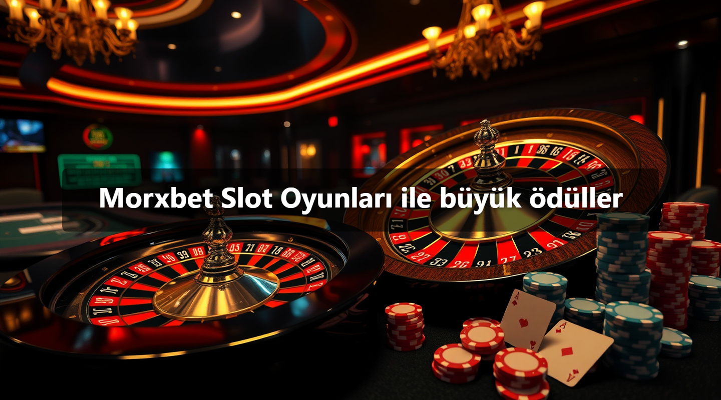 Morxbet Slot Oyunları ile büyük ödüller